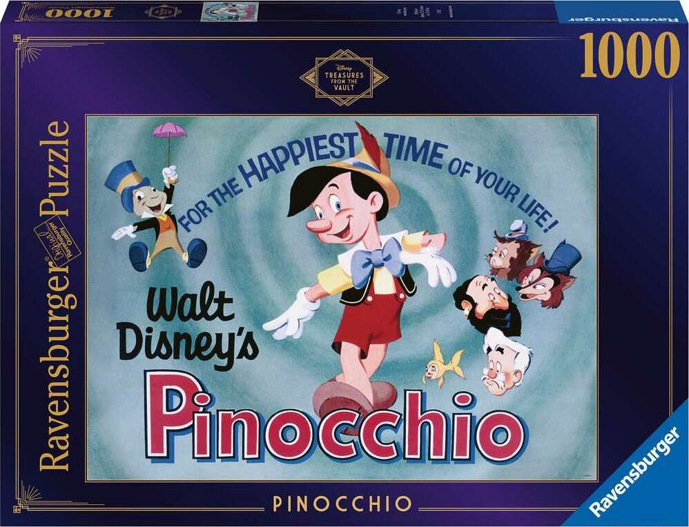 Disney Pinocchio Classic Movie DVD | Collector's Edition | Perfect for Family Movie Nights & Disney Fans