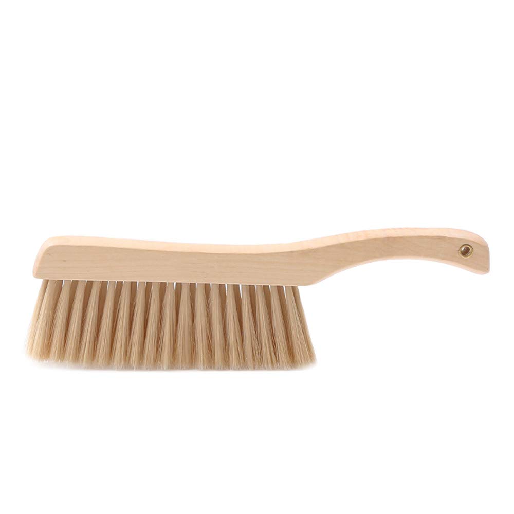 **Round Handle Bed Sweeping Brush - Soft Bristles for Dust Removal, Multi-Functional Household Cleaning Tool for Mattress, Sofa & Carpet**    *(Perfect for Deep Cleaning Beds, Couches, and Pet Hair Removal!)*