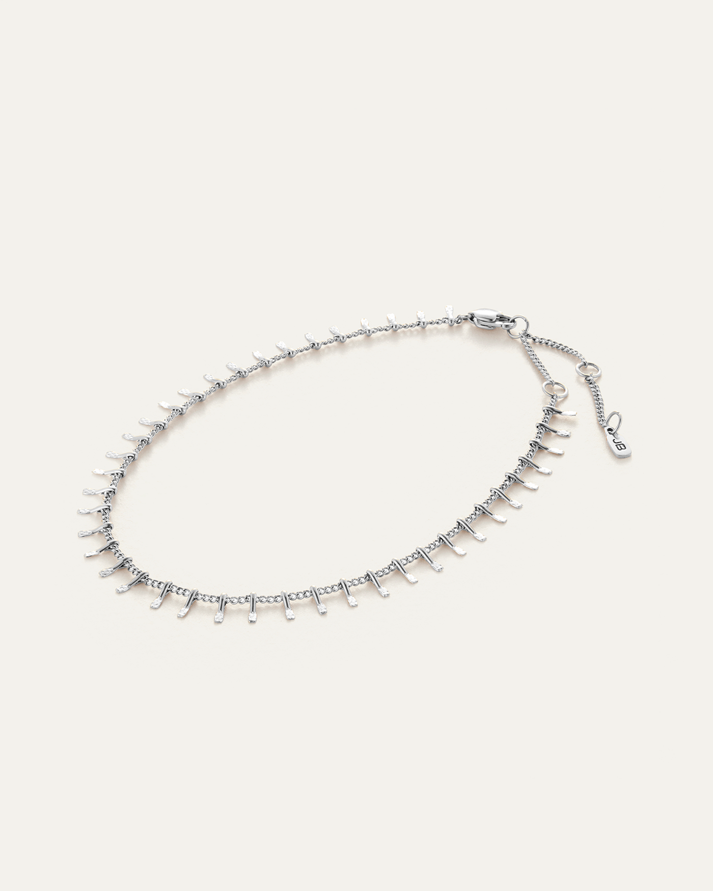 Lumi Anklet Silver - Elegant Adjustable Ankle Bracelet for Women - Perfect for Beach, Parties & Everyday Wear