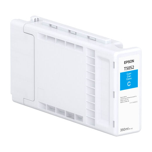 Epson T50S UltraChrome XD3 Cyan Ink Cartridge 350ml - High-Quality Printer Ink for Epson Printers | Perfect for Photo Printing, Graphic Design & Office Use