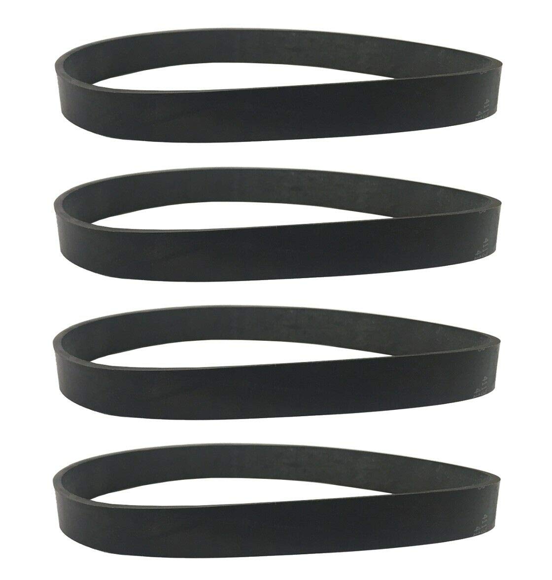 Dirt Devil 1SN0220001 Style 15 084600 Vacuum Cleaner Flat Belts - 4 Pack Replacement Parts for Powerful Suction | Perfect for Home Cleaning, Pet Hair Removal & Car Detailing