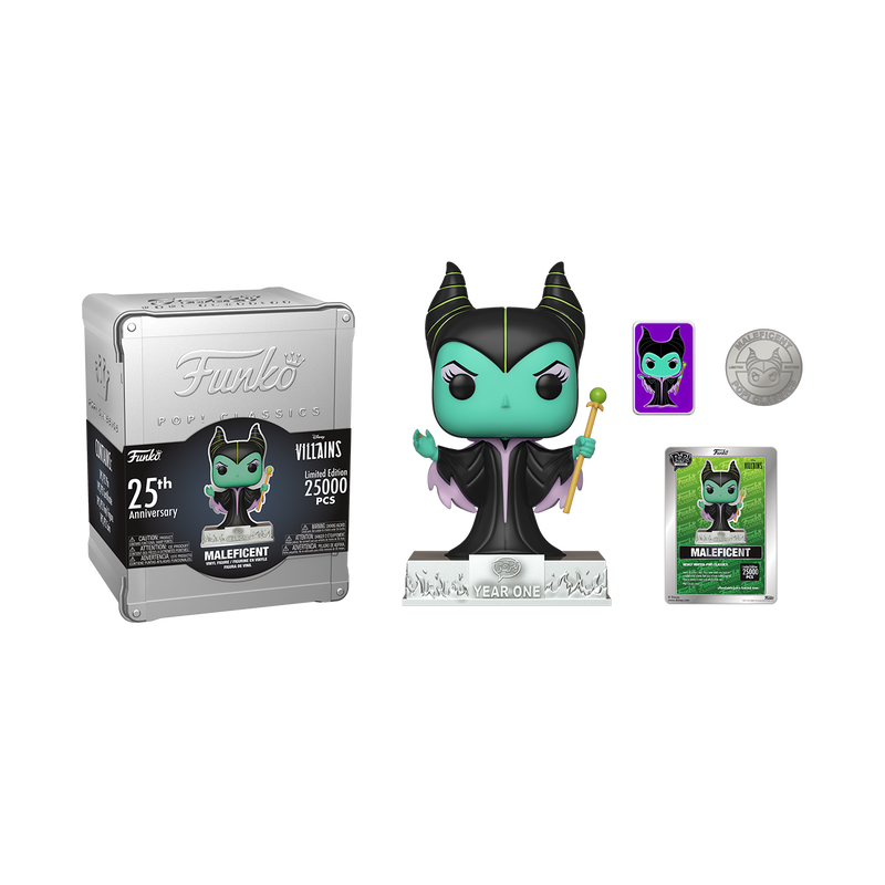 Disney Pop! Classics Maleficent Funko 25th Anniversary #09C Collectible Vinyl Figure – Perfect for Disney Fans, Collectors, and Home Decor
