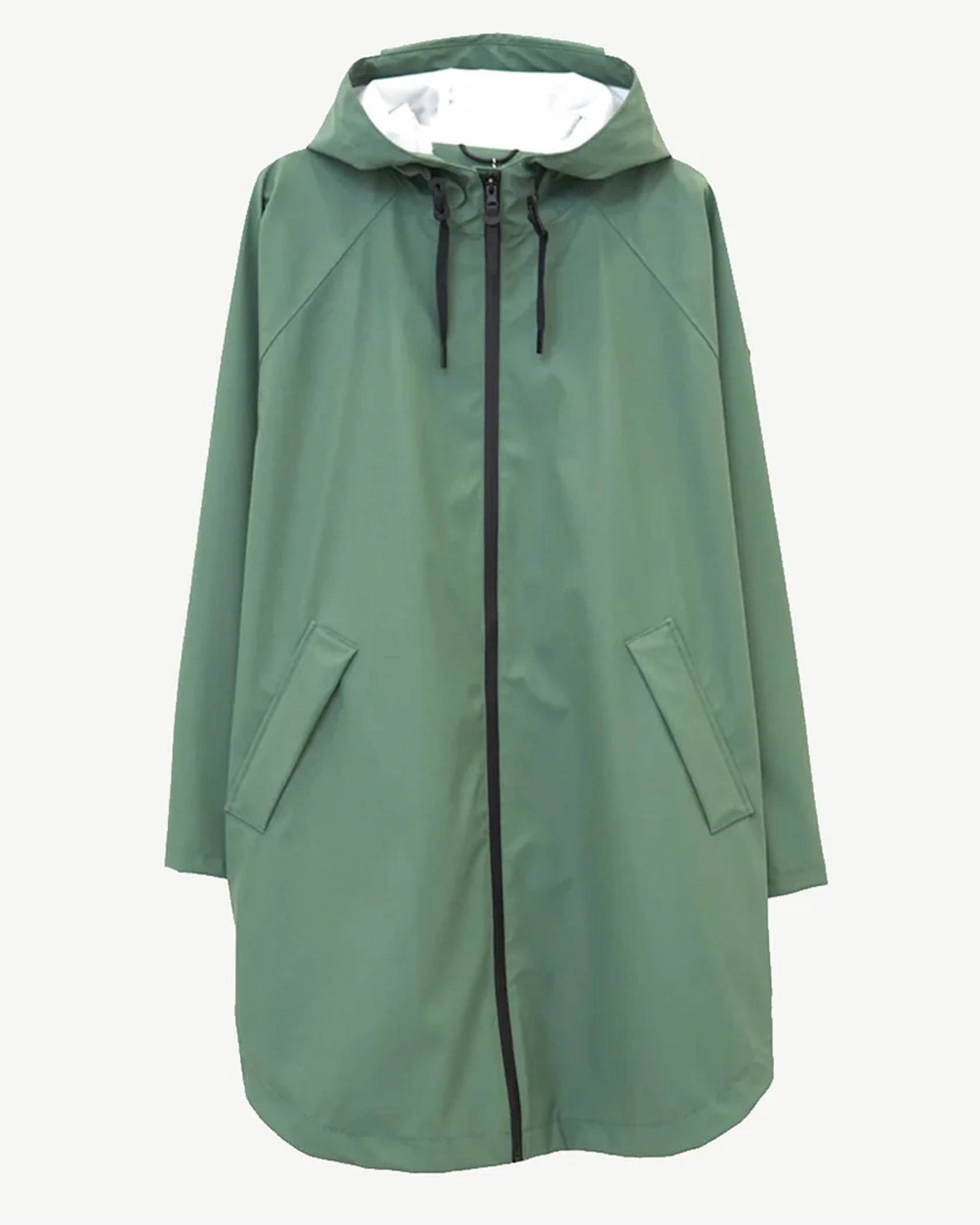 Tantä Green Sky Raincoat - Waterproof Lightweight Rain Jacket for Men & Women - Perfect for Outdoor Hiking, Camping & Travel