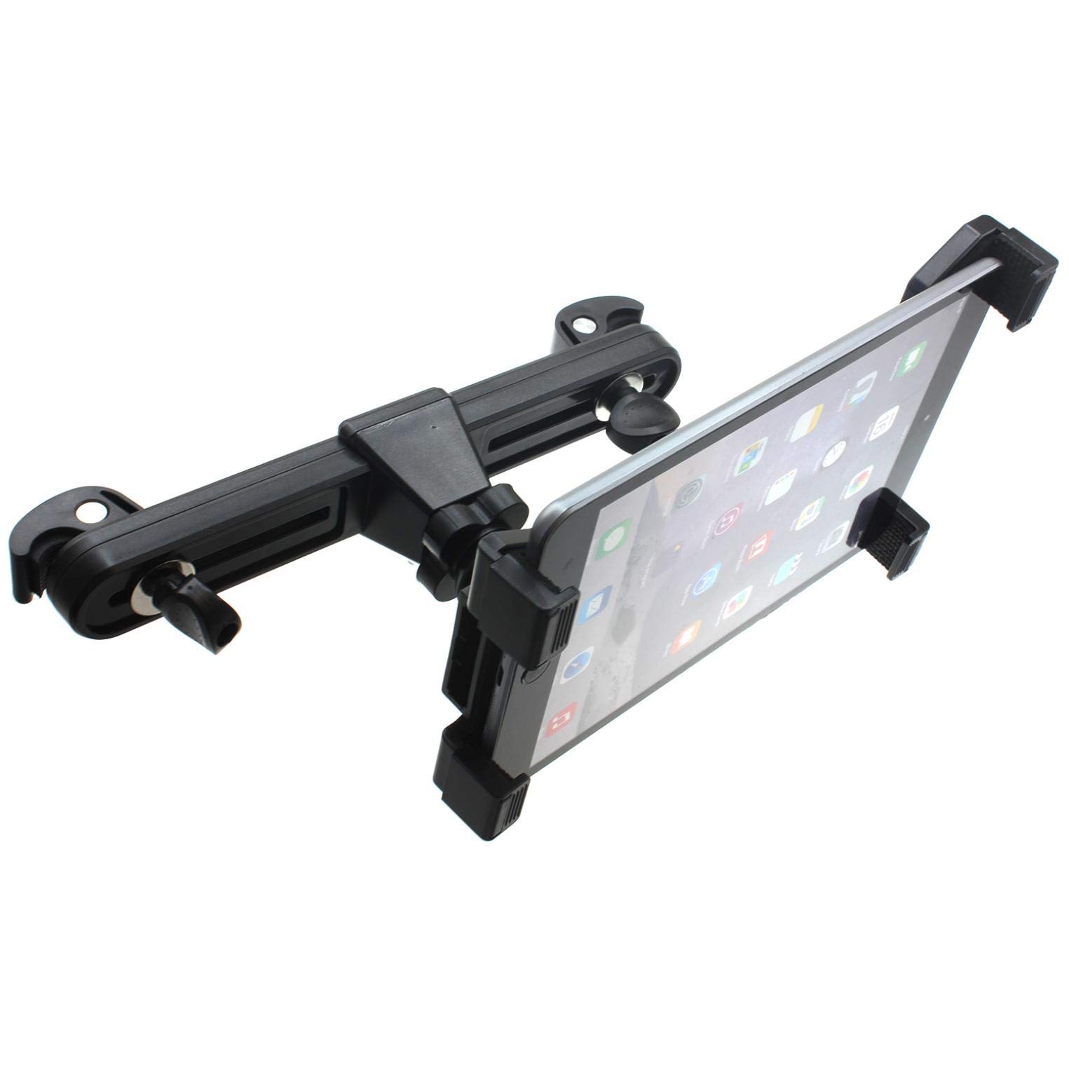 Universal Car Headrest Mount Holder - Adjustable Swivel Tablet Stand for Samsung Galaxy Tab S5e 10.5, Tab S6 10.5 & TabPRO 10.1 SM-T520 - Perfect for Road Trips, Kids Entertainment & Backseat Viewing
