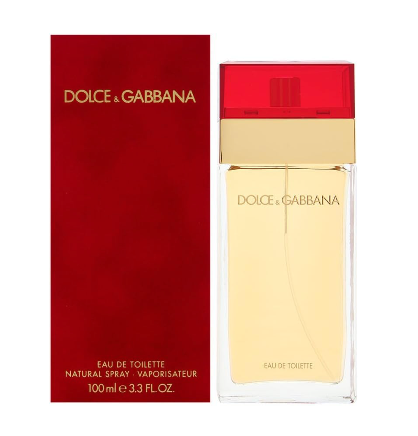 Dolce & Gabbana Pour Femme Women's Eau De Toilette - 3.4 oz / 100ml EDT Perfume Spray - Floral Fruity Fragrance for Day & Night Wear - Perfect for Dating, Office & Special Occasions