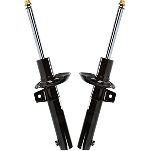 Deebior Front Strut Pair Compatible with VW Golf 2010-2014, Jetta 2005-2018, Passat 2006-2010 & 2012-2018 - Smooth Ride & Enhanced Handling for City Driving & Highway Commutes