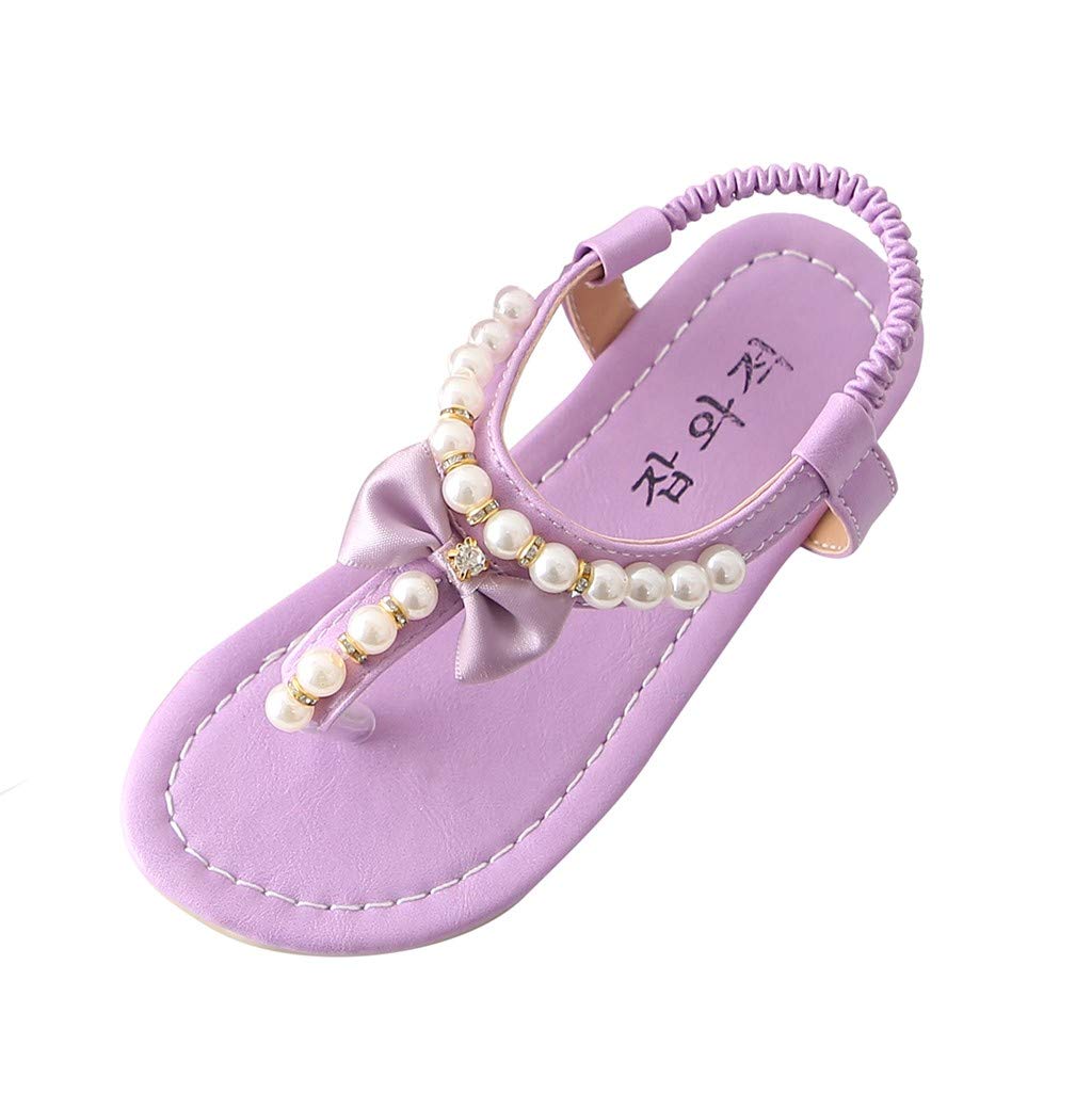 Halloween Baby Socks with Pearl Bowknot - Soft Toddler Sandals for Girls | Princess Style Kids Shoes for Party, Photo Shoots & Special Occasions