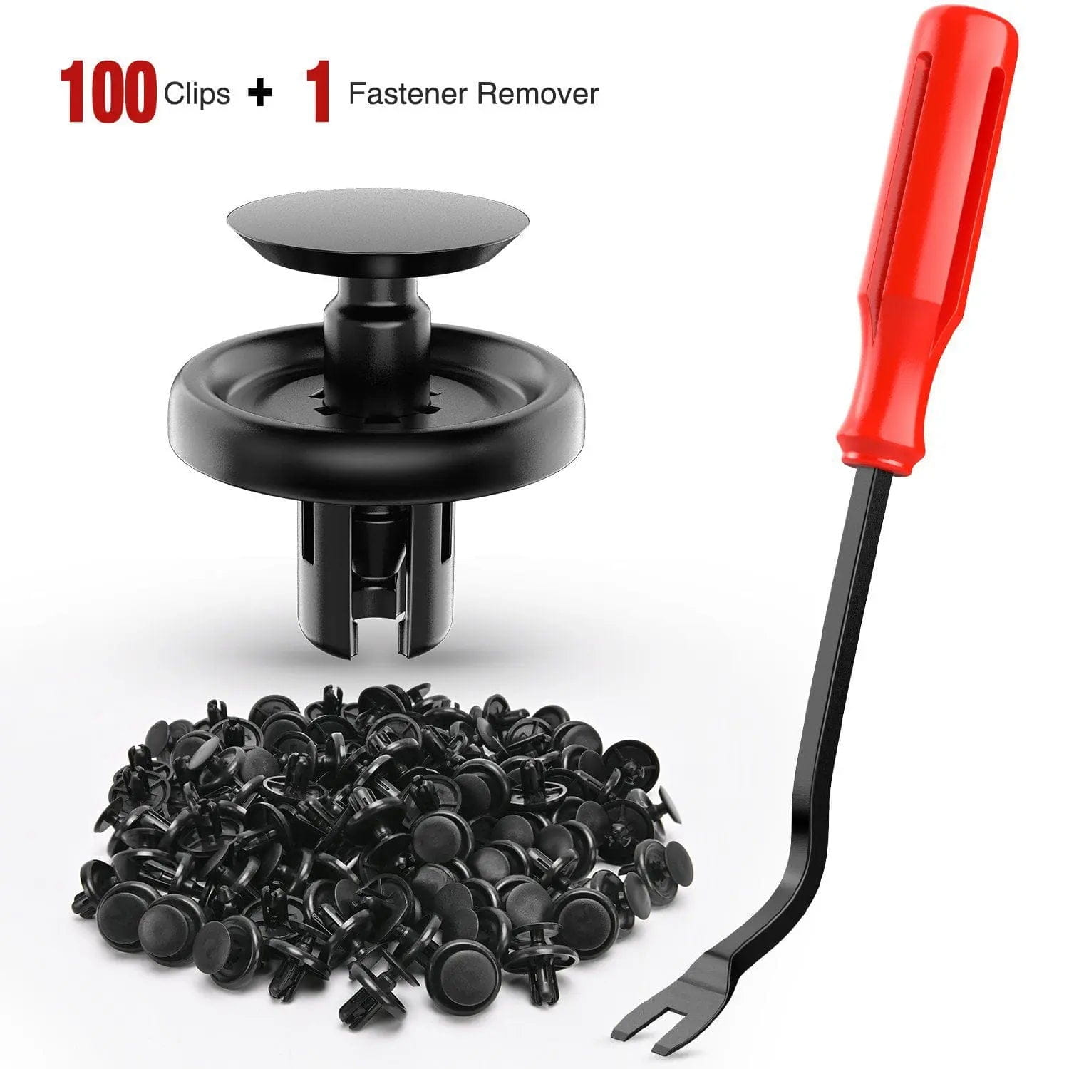 100 Pcs 7mm Hole Engine Under Cover Push Retainer Clips - Compatible with Lexus & Toyota (Replaces 90467-07201) - Durable Nylon Push Rivets for Automotive Fastening & Repair - Perfect for DIY Car Maintenance & Underbody Protection