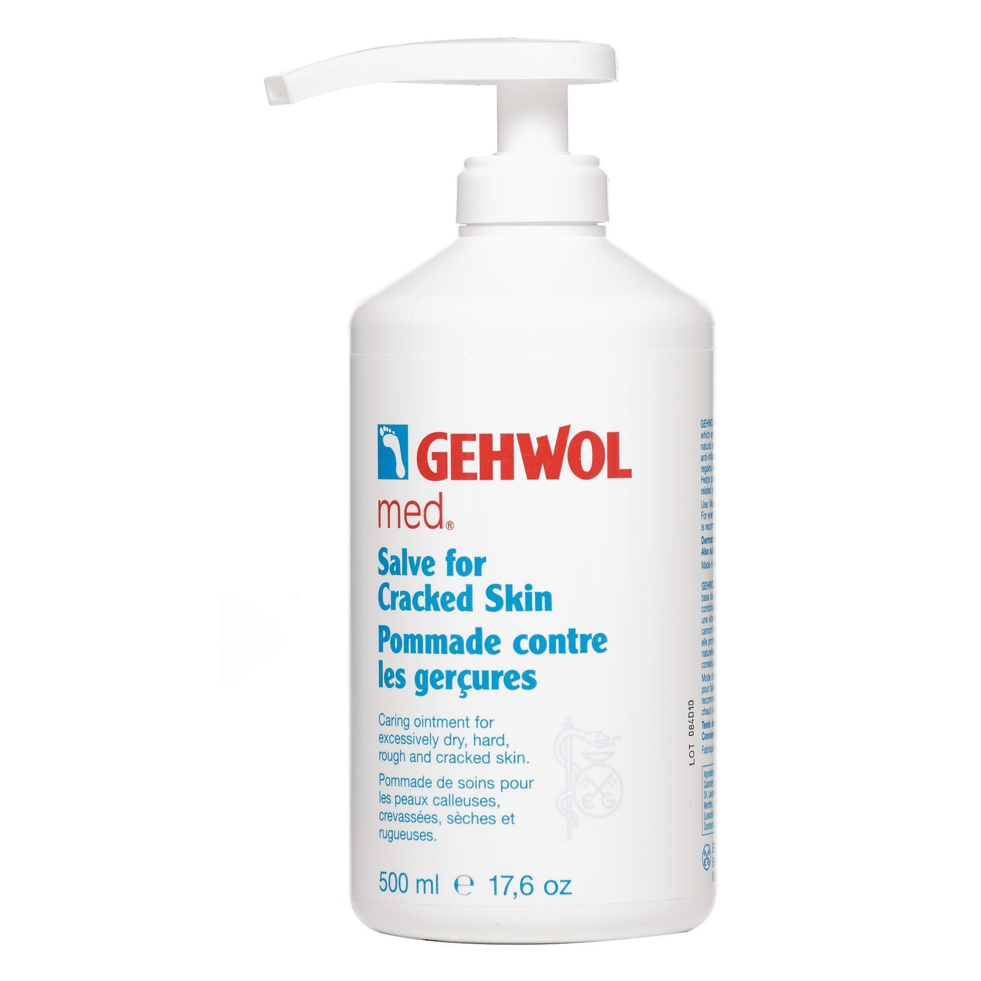 Gehwol Med Salve for Cracked Skin - Intensive Foot & Hand Cream for Dry, Rough Skin - Perfect for Cracked Heels & Calluses Relief - Ideal for Daily Foot Care & Winter Skin Protection