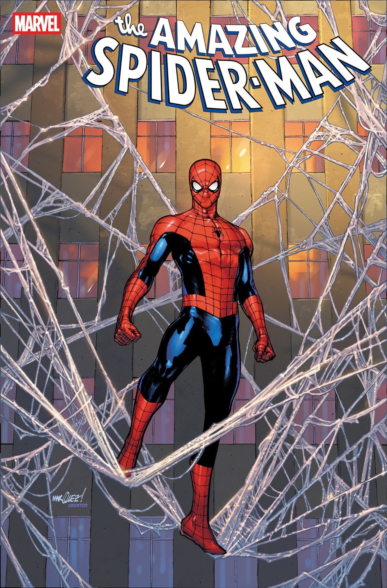 Amazing Spider-Man #1 Comic Book - David Marquez Variant Cover | Marvel Collectible for Fans & Investors | Perfect for Display, Gifts & Comic Collections