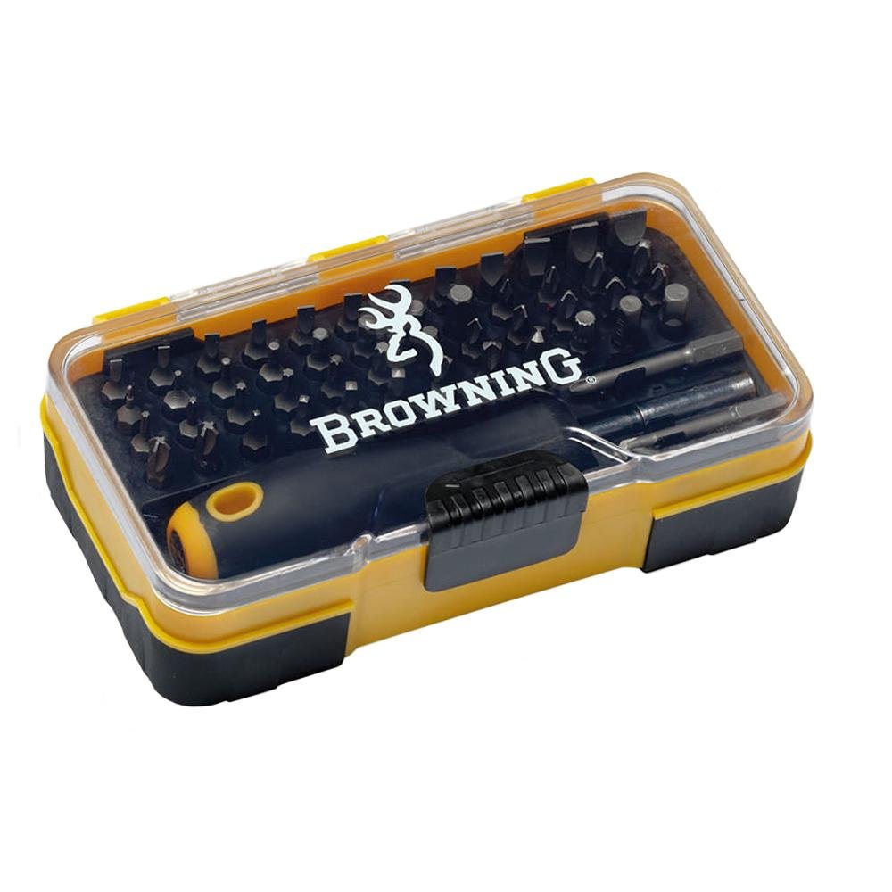 Browning 12401 Black Screwdriver Tool Kit - Professional Multi-Purpose Screwdriver Set for Home Repair, Electronics, and DIY Projects