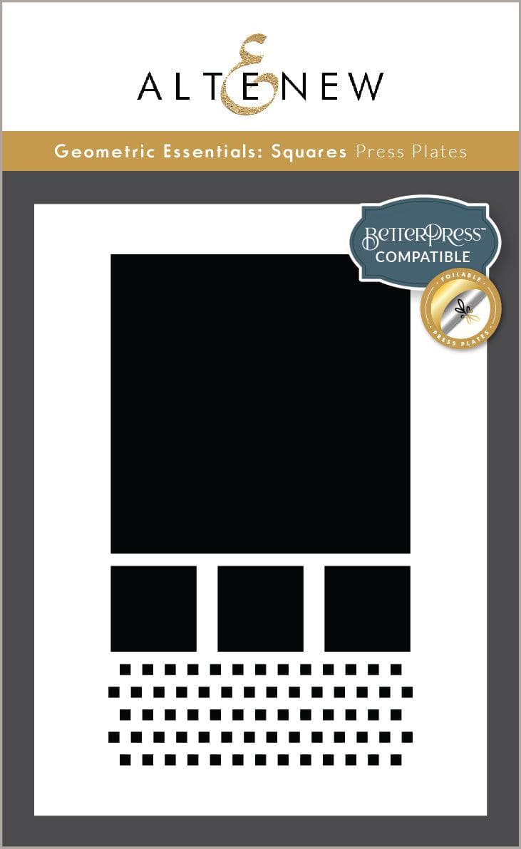 Geometric Square Press Plates & Foil Plates for Nail Art - Perfect for DIY Manicures, Salon Use, and Professional Nail Design