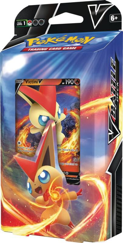 Pokémon TCG V Battle Deck - Victini V | Competitive Play Ready | Perfect for Tournaments & Casual Battles