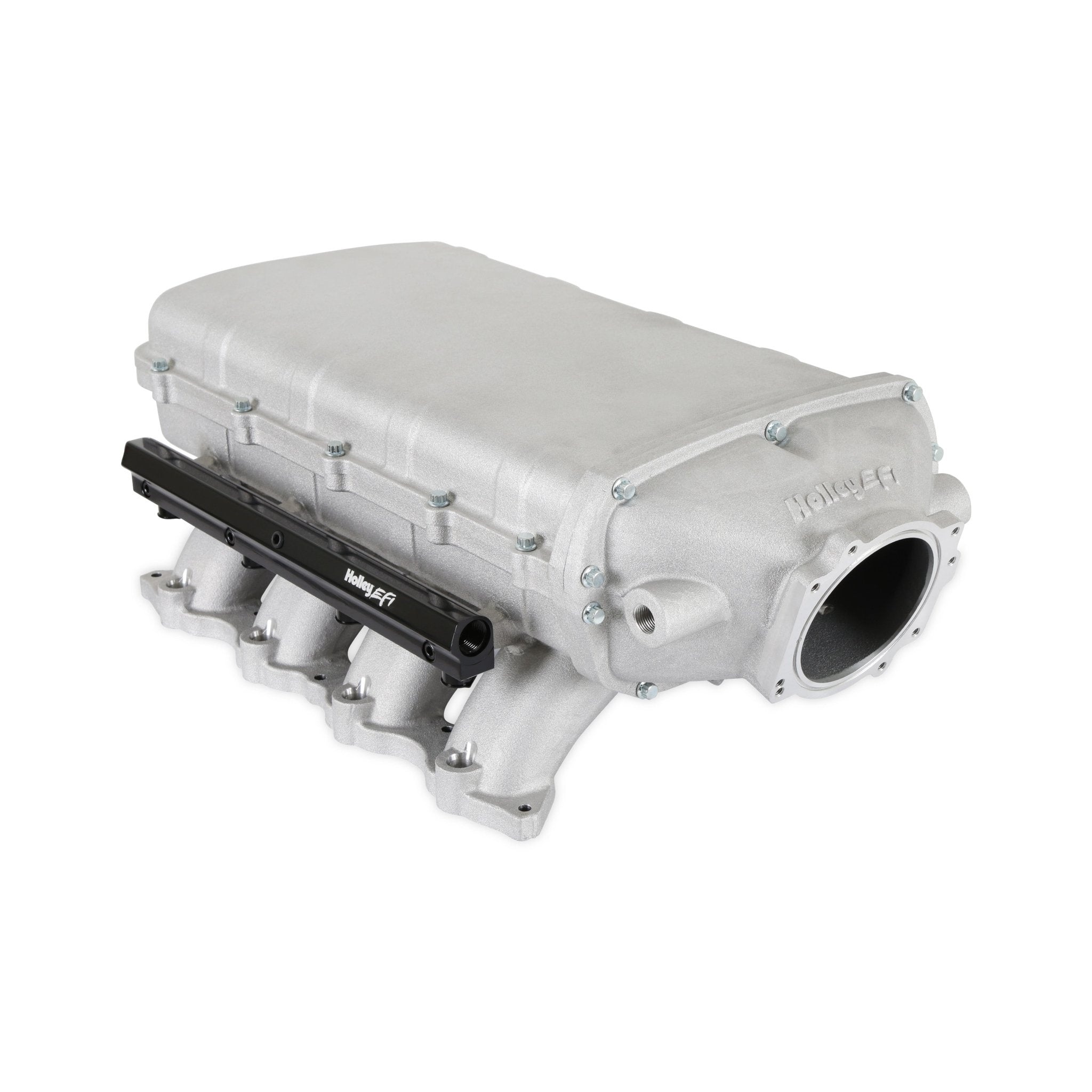 Holley Ultra Low Ram Coyote Intake Manifold - High Performance Ford 5.0L Engine Upgrade for Mustang GT & F-150 - Perfect for Racing & Street Performance
