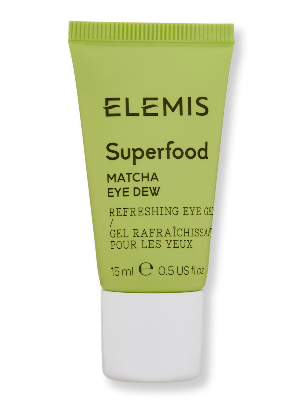 Elemis Superfood Matcha Eye Dew 15ml - Hydrating & Brightening Eye Cream for Dark Circles & Puffiness - Perfect for Morning Skincare Routine & Travel