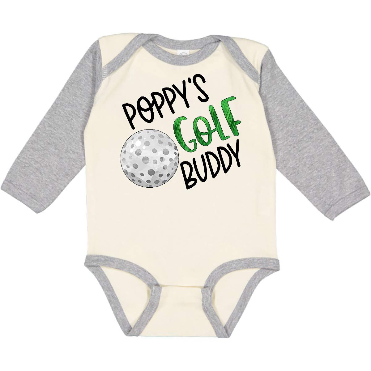 Inktastic Golf Buddy Baby Creeper - Long Sleeve Golf Outfit for Infants