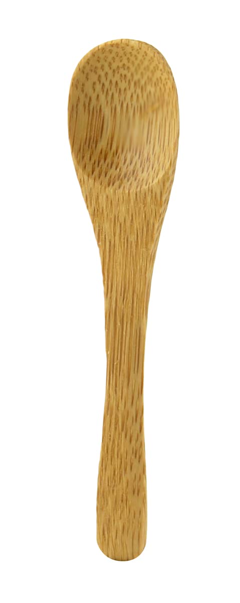 PacknWood 209BBTUNG Disposable Bamboo Mini Spoons - 3.5