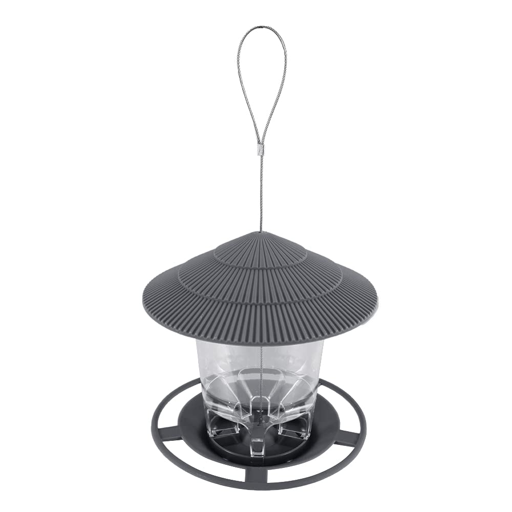 Waterproof Hanging Bird Feeder for Outdoors - Wild Bird Feeding House with Rope, Durable Aves Decor for Garden, Patio & Backyard Bird Watching