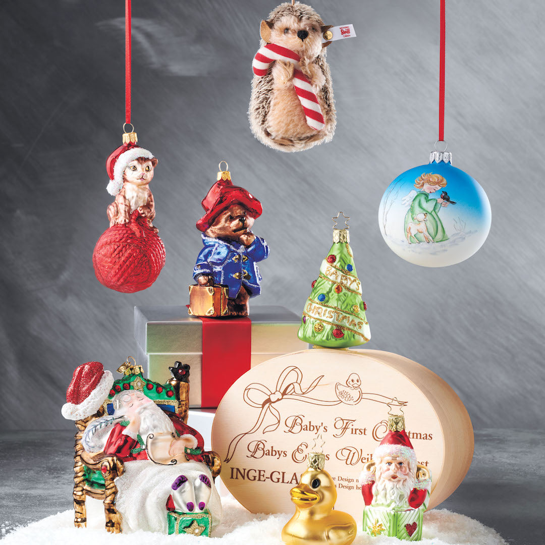 Gump's Angel Ornament - Elegant Christmas Tree Decorations, Holiday Home Decor, Gift for Collectors | Perfect for Christmas Trees, Mantels, and Holiday Tablescapes