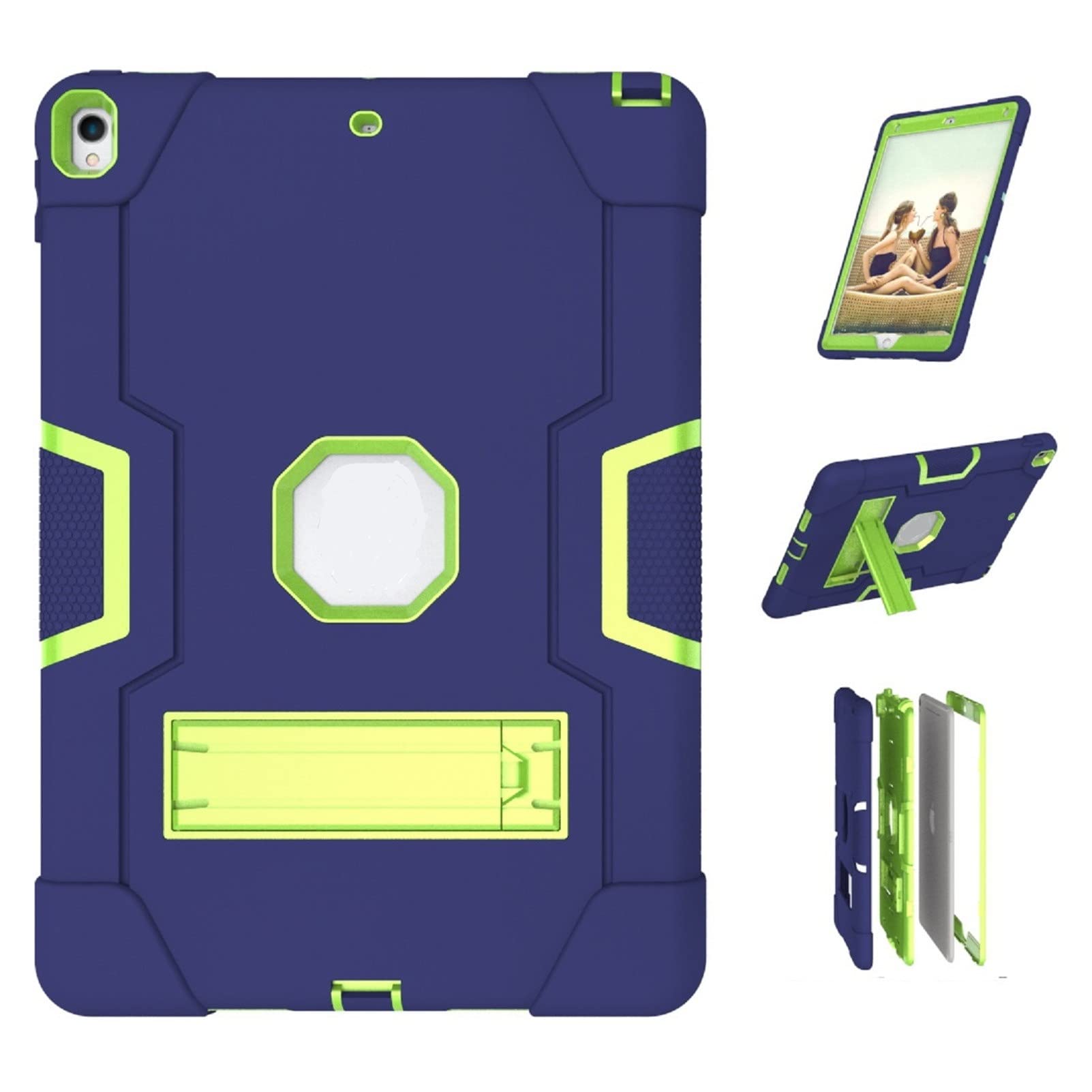 Jaorty 3-in-1 Hybrid Protective Case for iPad Air 3 (10.5 inch) & iPad Pro 10.5