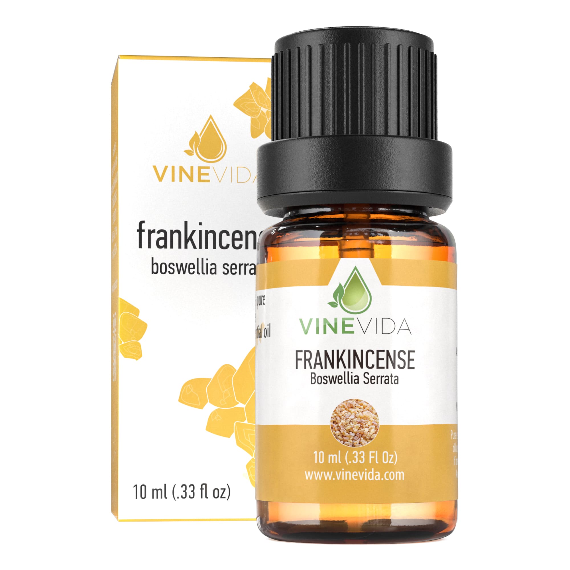 10mL Pure Frankincense Essential Oil - Prefilled Bottle for Aromatherapy, Relaxation & Skin Care | Perfect for Diffusers, Massage & DIY Beauty Products