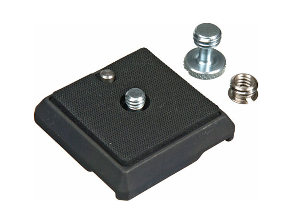 Gitzo GS5370C Quick Release Plate with 1/4-20 & 3/8 Screws - Compatible with Tripods, Monopods & Camera Mounts for Professional Photography & Videography
