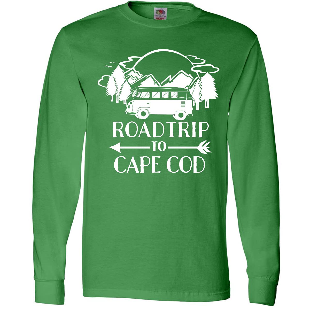 Road Trip to Cape Cod Long Sleeve T-Shirt - Perfect for Travel & Outdoor Adventures