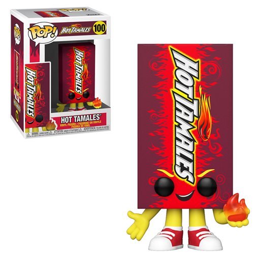Funko Pop! Ad Icons Hot Tamales Candy Vinyl Figure #100 - Collectible Toy for Candy Lovers & Pop Culture Fans | Perfect for Display, Gifts, and Themed Collections