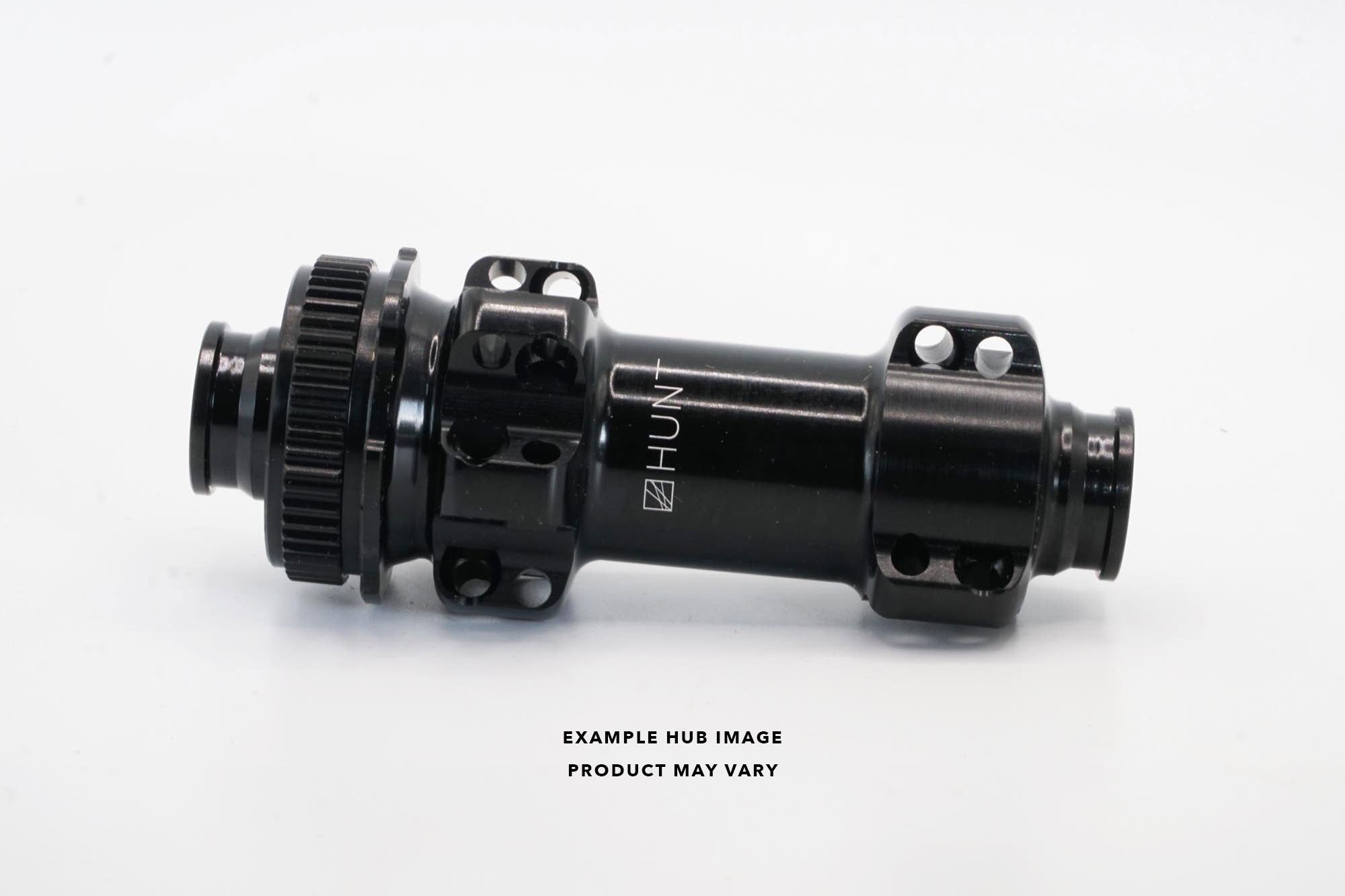 Premium Front Hub - H_Ratchet DBL 40T SL Disc Brake 18 Hole Black with Stainless Steel Enduro Bearings - Ideal for Mountain Biking & Enduro Racing
