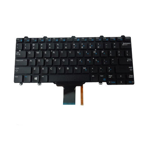 Dell Latitude 7275 E5270 E7270 XPS 12 9250 Laptop Backlit Keyboard - Black (XCD5M 0XCD5M) | Replacement Keyboard for Business & Gaming Laptops | Perfect for Office Work, Programming & Remote Work