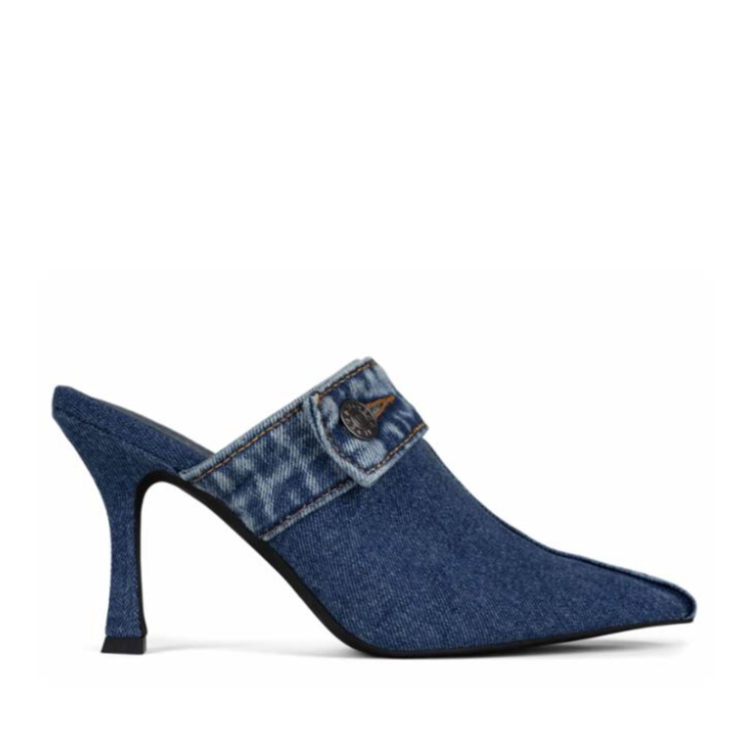 Jeffrey Campbell Women's Genes Blue M Suede Booties - Stylish & Comfortable Ankle Boots for Casual Outings, Work & Date Nights
