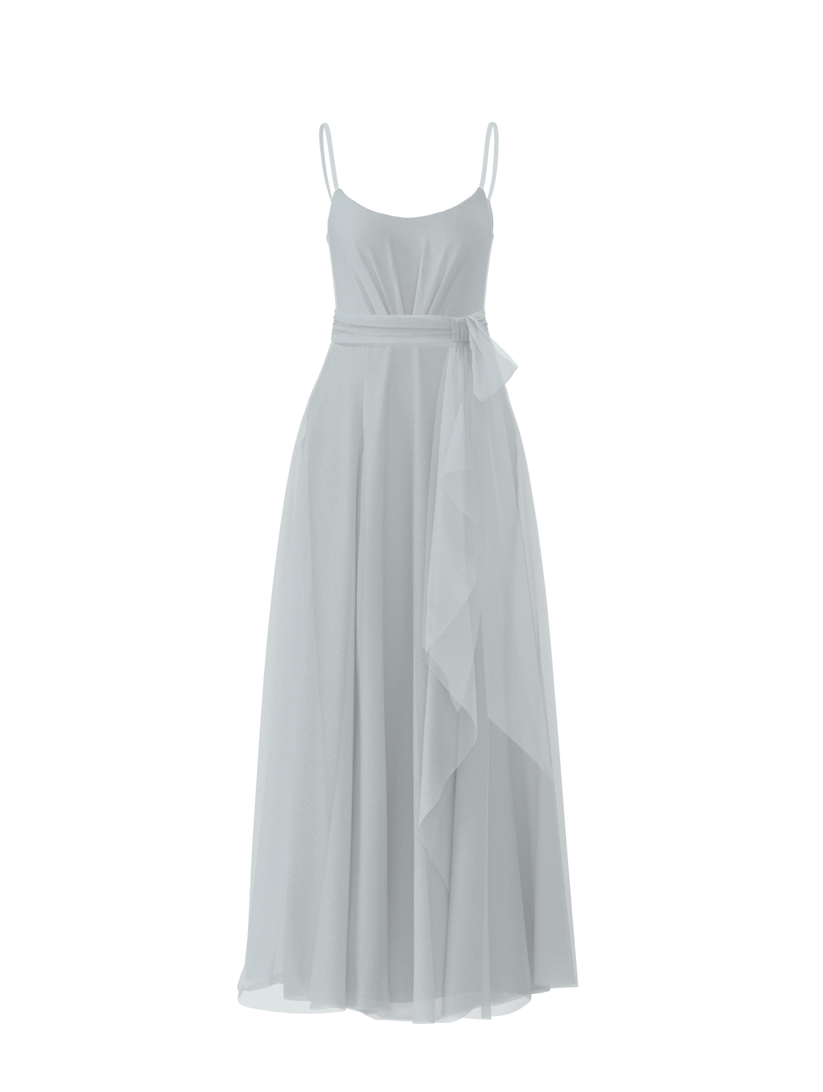 Campbell Bodice & Jaycie Skirt with Sash Belt - Elegant Ice-Themed Outfit for Parties, Cosplay, and Special Events