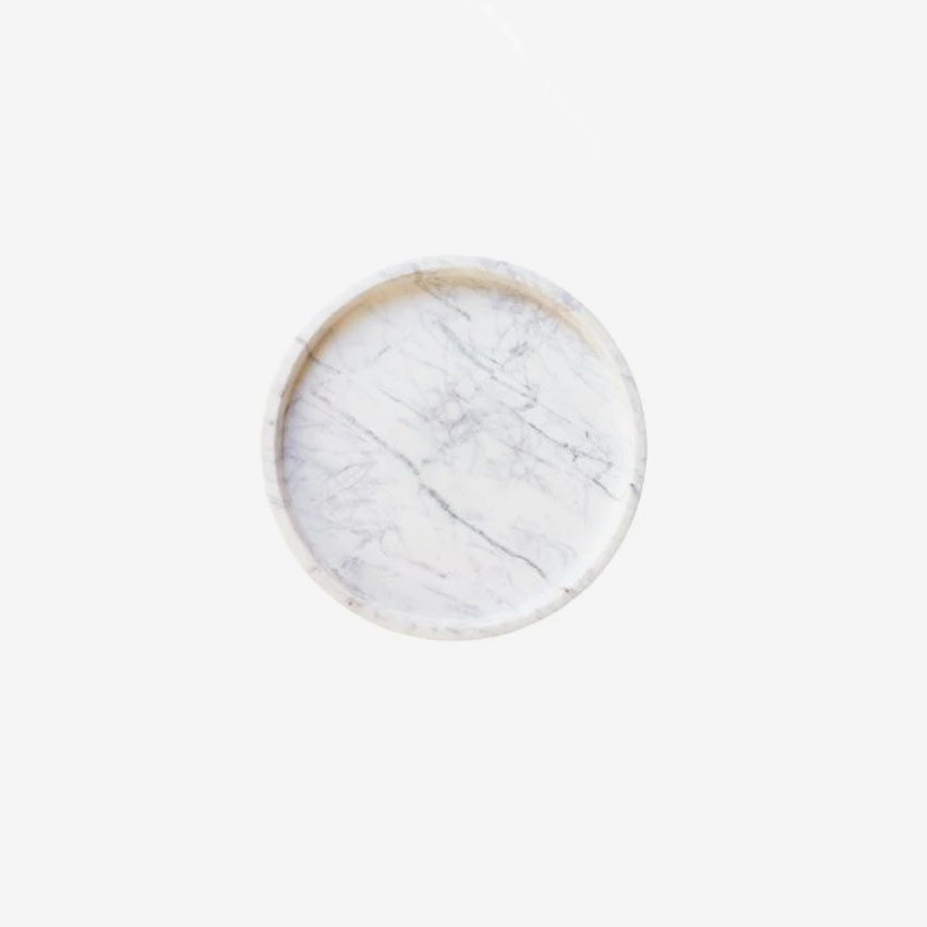 Belle de Provence Round Tray - Handcrafted French Style Decorative Serving Tray for Coffee Table, Breakfast in Bed, or Home Decor | Perfect for Entertaining Guests or Gift Giving