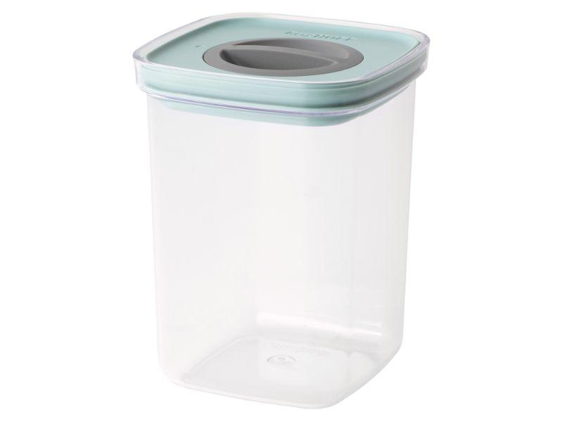 BergHOFF Leo 1.1 Qt Airtight Food Storage Container with Smart Seal Lid - BPA-Free Kitchen Organizer for Dry Foods, Spices & Leftovers | Perfect for Pantry, Fridge & Meal Prep (Green)