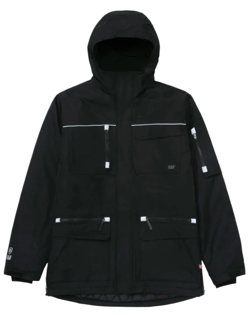 Caterpillar Insulated Work Parka for Men - Heavy Duty Winter Jacket with Warm Lining - Perfect for Construction, Outdoor Jobs & Cold Weather