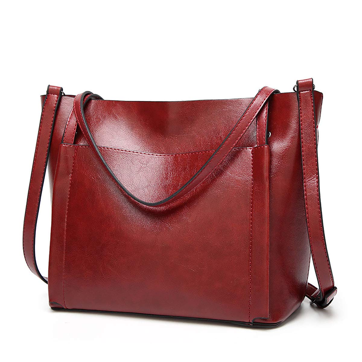 Women's PU Leather Handbag - Stylish Tote & Crossbody for Daily Use