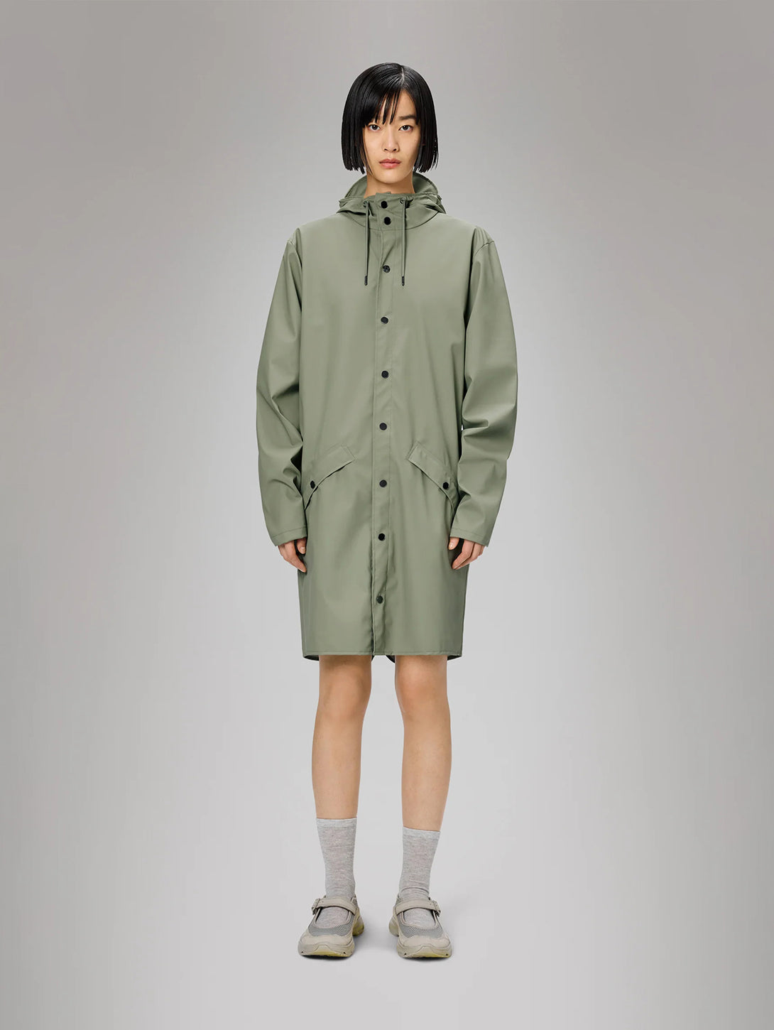 Stylish Long Jacket for Men & Women - Waterproof Windbreaker for Outdoor Activities | Perfect for Hiking, Travel & Casual Wear