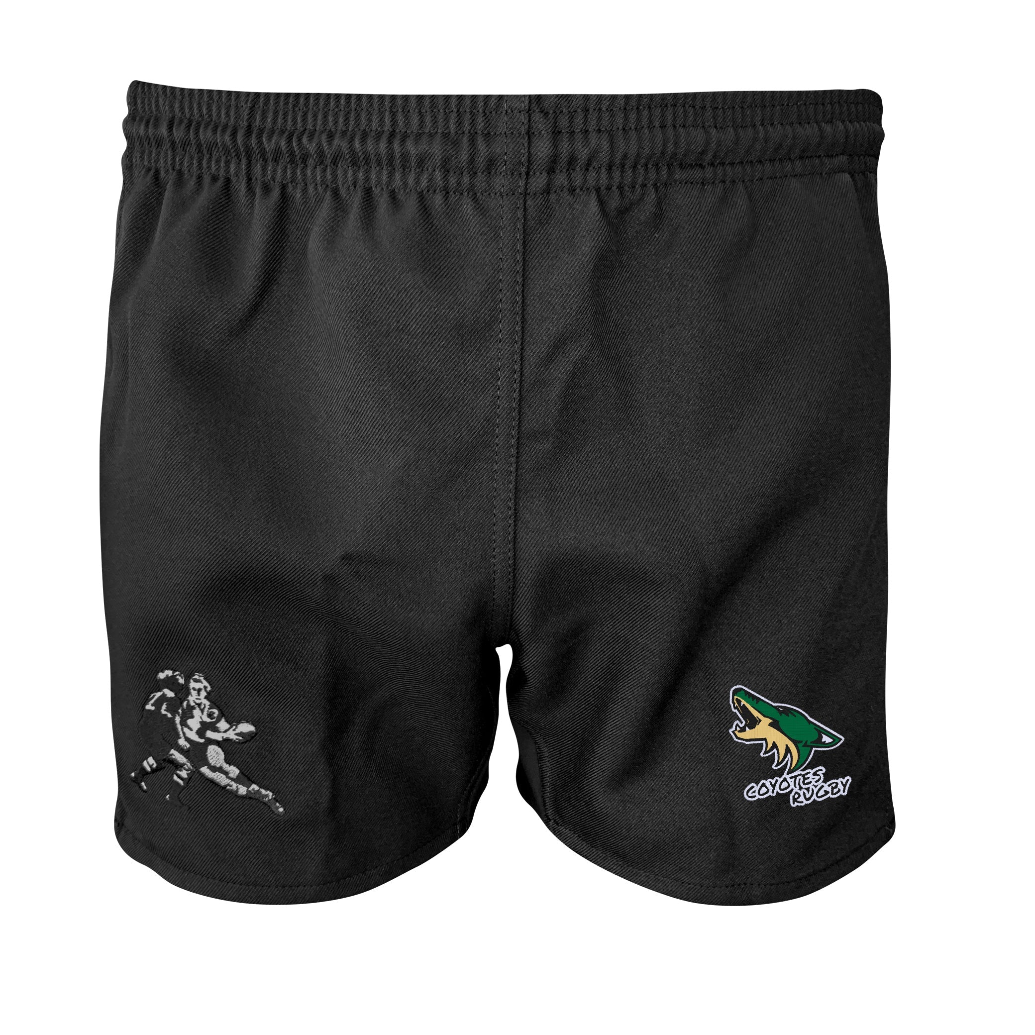 Lake & Co Coyotes RI Pro Power Shorts - Men's Athletic Running Basketball Workout Shorts with Pockets - Perfect for Gym, Training, and Outdoor Sports