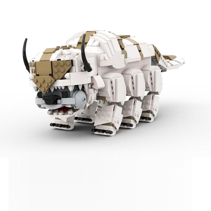 Gobricks MOC 135465 Appa Building Set - Avatar The Last Airbender Inspired Bricks for Creative Play & Display