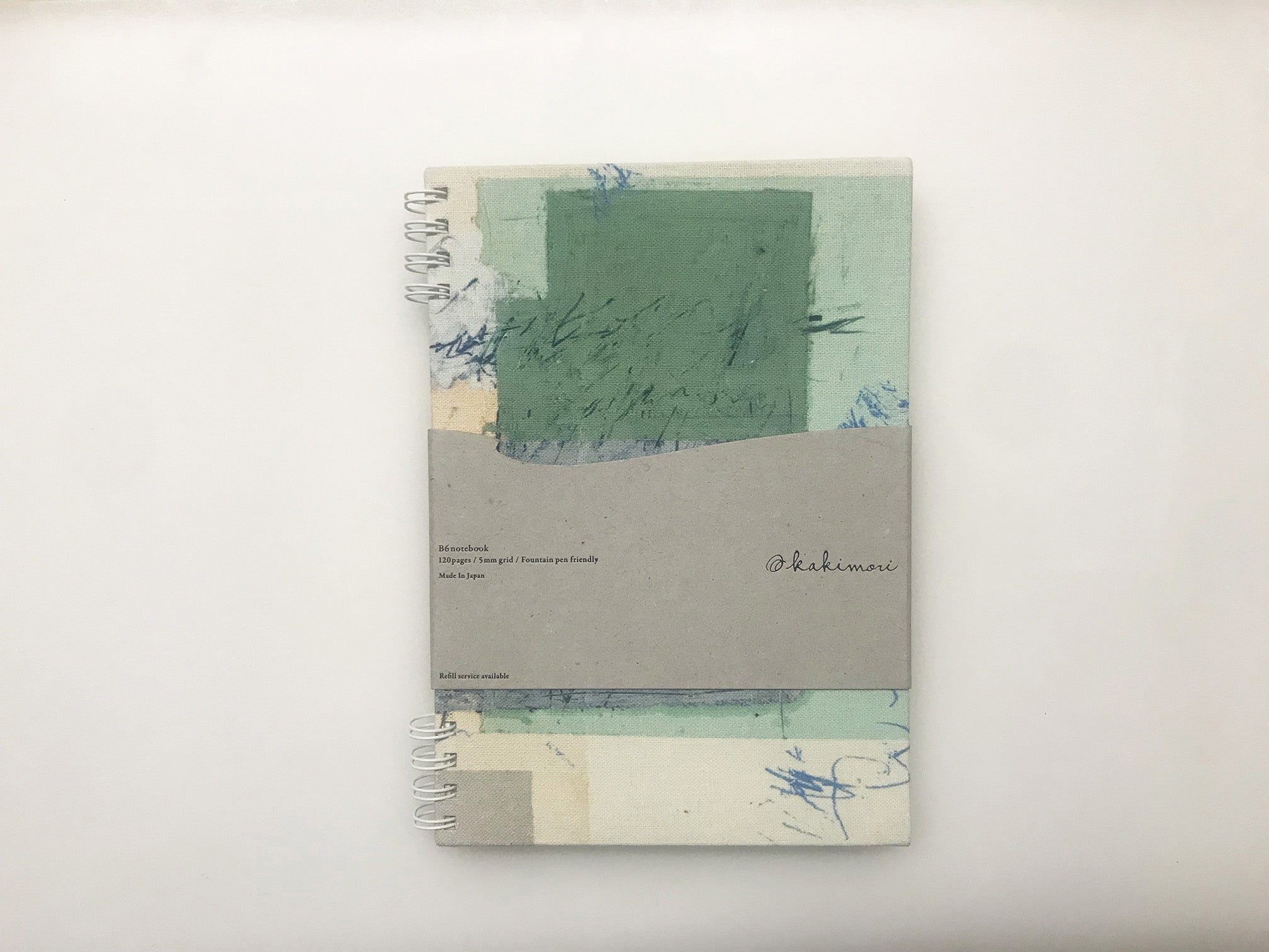 Premium Kakimori Notebook B6 - A5 Size, 192 Pages, Lined/Grid/Blank Options - Perfect for Journaling, Sketching & Note-Taking - Ideal Gift for Writers & Artists