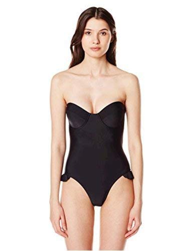 Sun Kitten Women's Sexy Black Cat Print One Piece Swimsuit - Perfect for Beach Vacation, Pool Party & Summer Fashion
