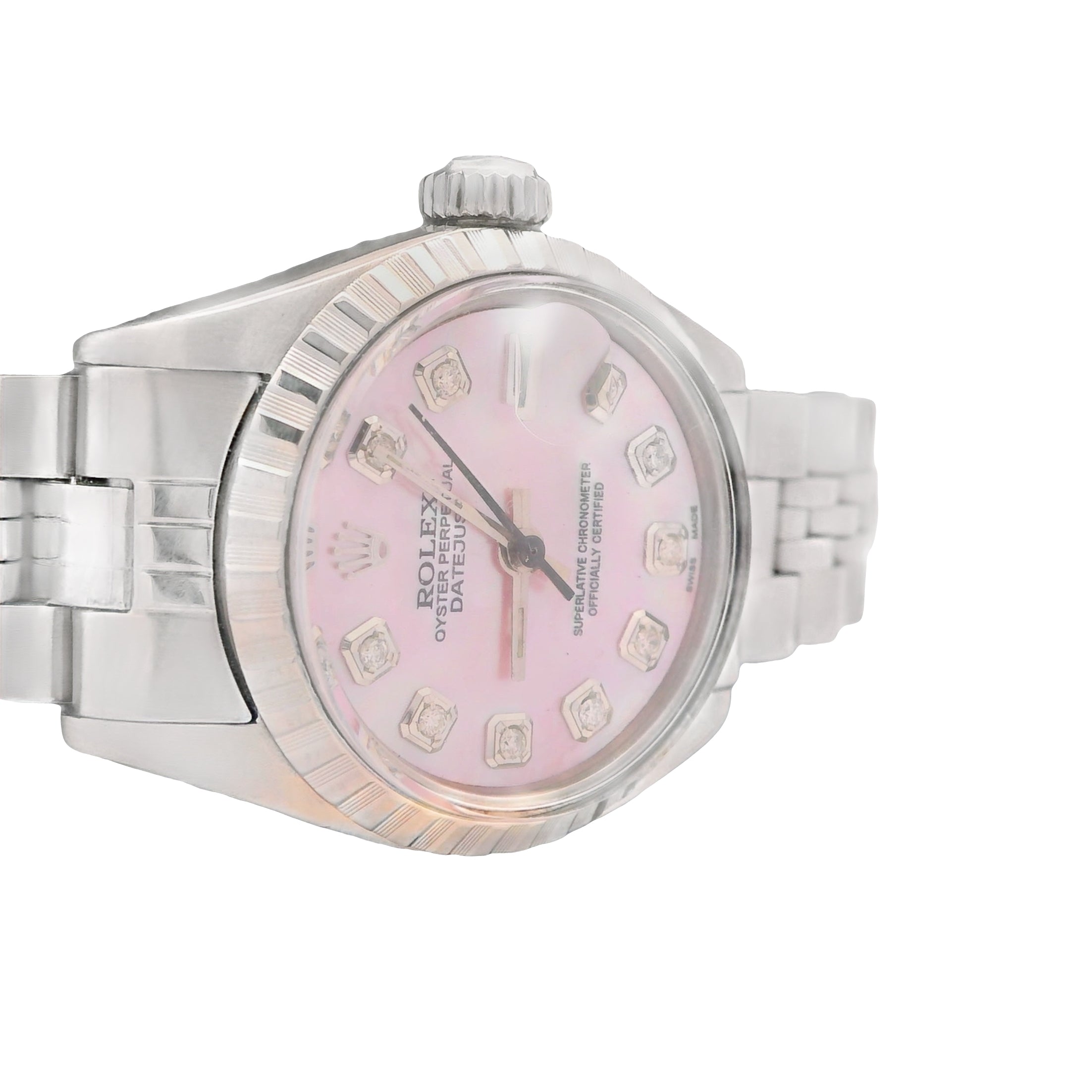Luxury Women's Rolex Watch 26MM with Diamond Dial - Elegant Gold-Tone Stainless Steel Bracelet - Perfect for Gifts, Parties & Special Occasions