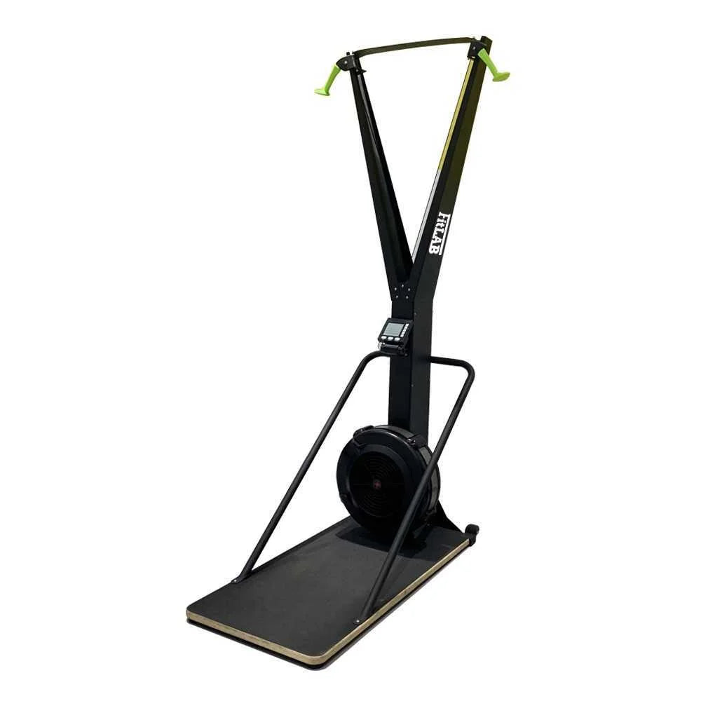 FITLAB Ski Trainer With Stand - Portable Ski Exercise Machine for Home Training, Improve Skiing Skills & Fitness - Perfect for Indoor Ski Workouts & Cross-Training