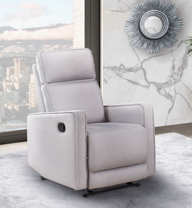 Comfortable Glider Recliner Chair with Smooth Motion - Perfect for Nursery, Living Room & Relaxation - Model 999028