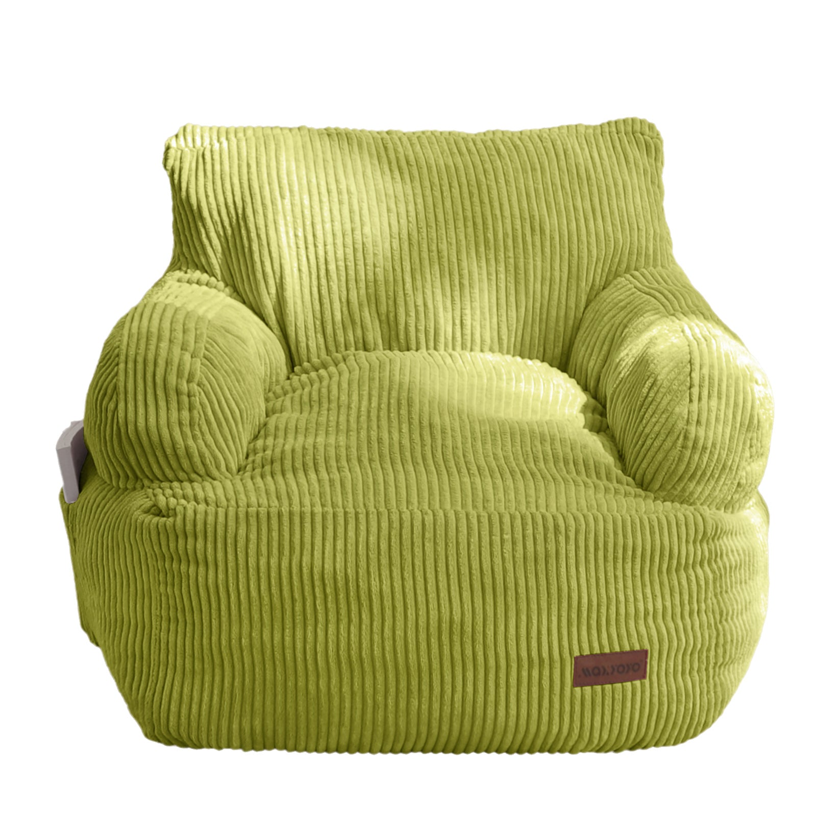 MAXYOYO Kids Bean Bag Chair - Soft & Comfortable Toddler Bean Bag Sofa with Removable Filler for Boys & Girls (Green) - Perfect for Playroom, Bedroom & Reading Nook