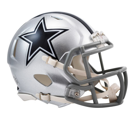 Dallas Cowboys Speed Mini Helmet - Authentic NFL Collectible for Fans, Display & Gameday Decor - Perfect for Sports Memorabilia, Man Cave, and Office Decor