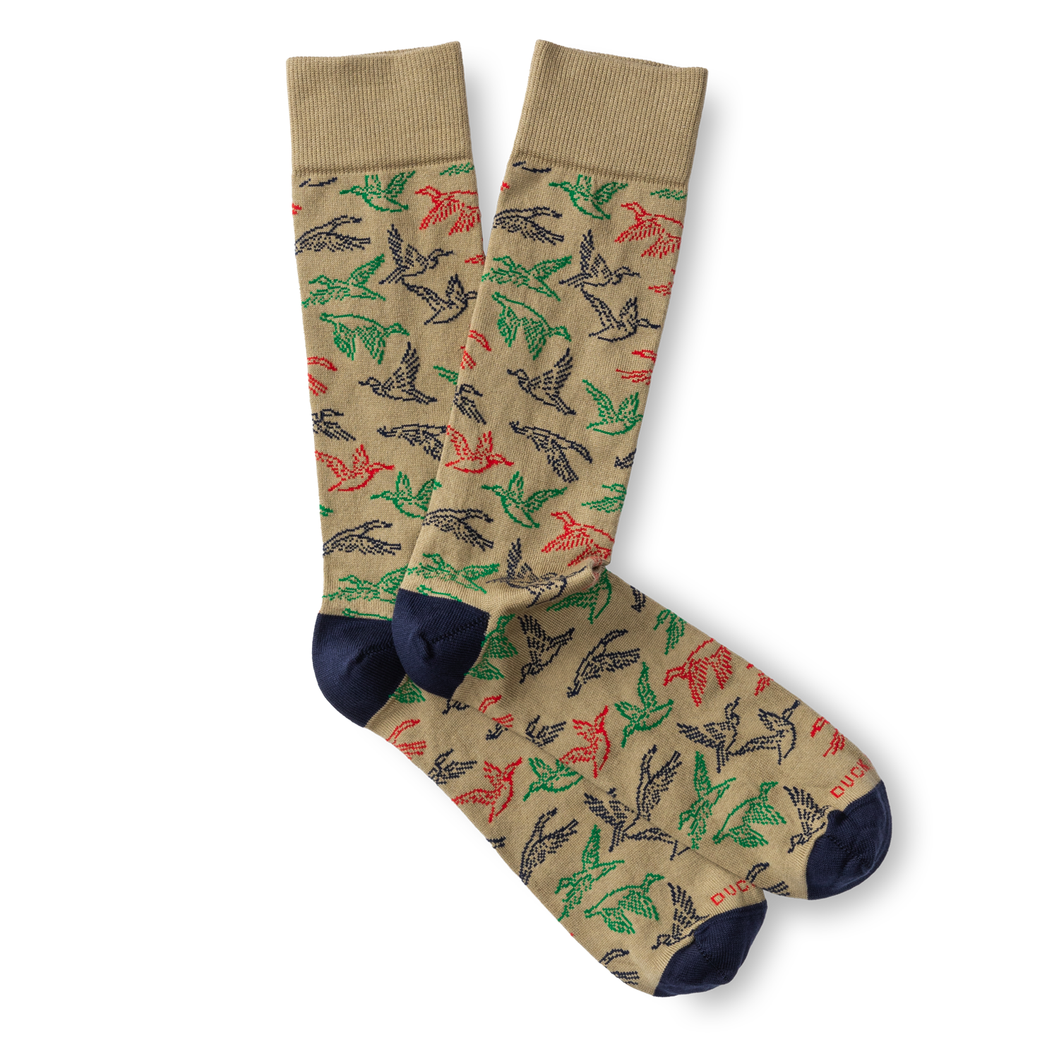 Flying Mallard Socks - Comfortable & Stylish Duck Pattern Socks for Men & Women - Perfect for Outdoor Activities, Casual Wear & Gifts