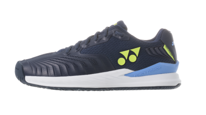 Yonex Power Cushion Eclipsion 4 Men's Tennis Shoes - All Court Performance, Navy Blue - Perfect for Competitive Play & Casual Wear