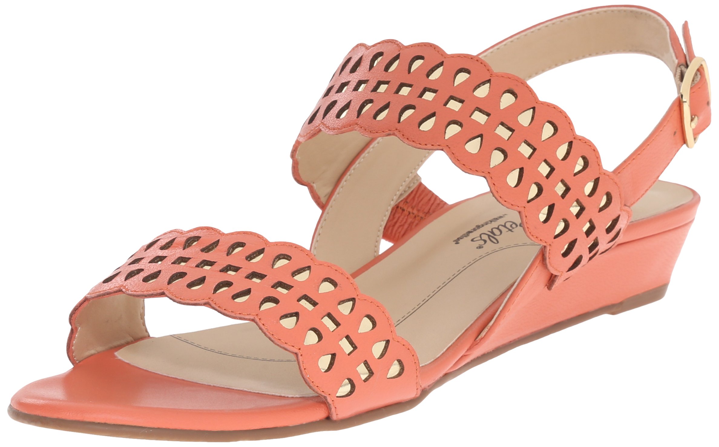 Rose Petals Women's Jolie Flat Sandal - Comfortable Summer Casual Shoes for Beach, Wedding & Outdoor Walking