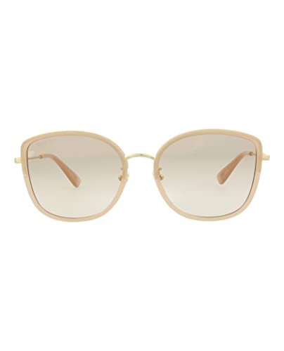 Gucci Women's Web Block Sunglasses - UV Protection Fashion Sunglasses for Women, Luxury Designer Shades for Outdoor, Beach & Driving